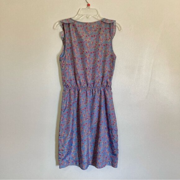 4/$10 - dELiA*s Floral Ruffle-Front Dress - Picture 4 of 6